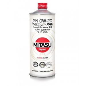 Mitasu Platinum PAO SN 0W-20