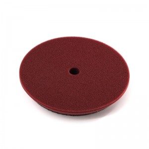 DA Foam Pad Maroon - yarı sərt tünd qırmızı cilalama yastığı 130mm