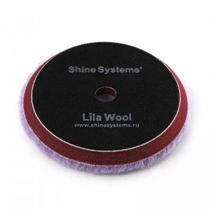 Lila Wool Pad - bənövşəyi xəzdən hazırlanmış cilalama yastığı 155mm