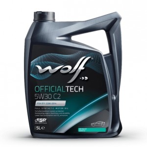 WOLF OFFICIALTECH 5W-30 C2 5Л