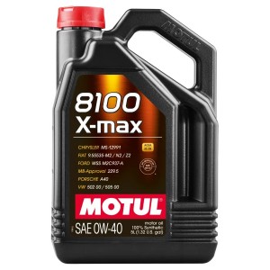 MOTUL 8100 X-MAX 0W-40 5Л