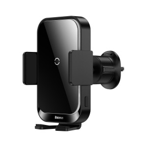 Baseus Halo Electric Wireless Charging Car Mount 15W Black SUDD000001