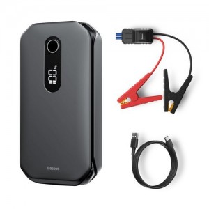 Baseus Power Bank Power Starter Jump Starter Booster 12000 mAh 12 V (1000 A / 600 A) Black (CRJS03-01)