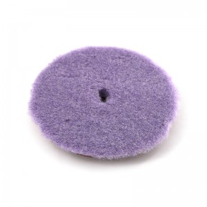Lila Wool Pad - bənövşəyi xəzdən hazırlanmış cilalama yastığı 130mm