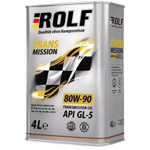 TRANSMISSION 80W-90 GL-5 4L