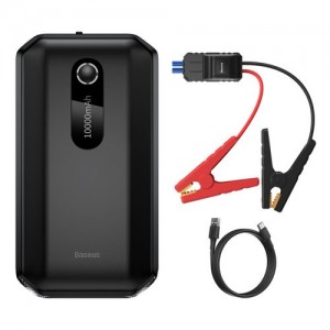 Baseus Super Energy Air Car Jump Starter（10000mAh,Peakcurrent 1000A）Black CGNL020101