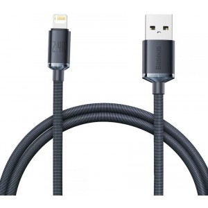 USB kabel Baseus Crystal Shine Series Fast Charging Data Cable USB to Lightning 2.4A 1.2 m, Qara(CAJY000001)