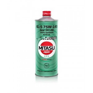 MITASU RACING GEAR OIL GL-5 75W-140 LSD 100% Synthetic