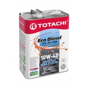 TOTACHI Eco Diesel Semi-Synthetic CI-4/ SL 10W-40