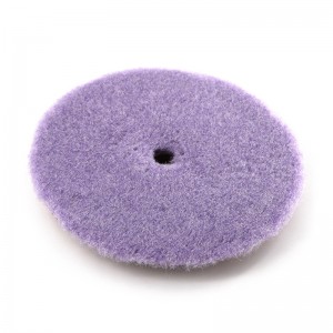 Lila Wool Pad - bənövşəyi xəzdən hazırlanmış cilalama yastığı 155mm