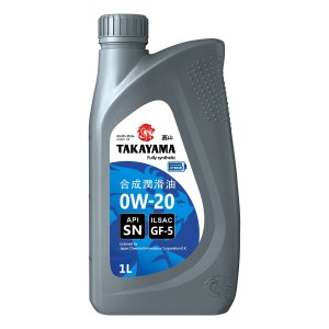 TAKAYAMA SAE 0W-20 ILSAC GF-5 API SN 1L
